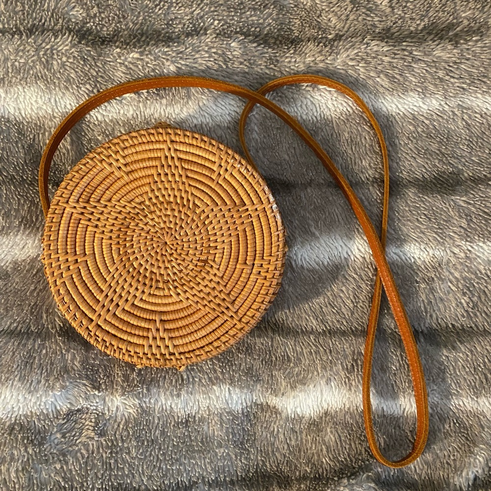 Woven Crossbody Bag